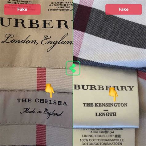 burberrys of london fake trench|where is burberry made.